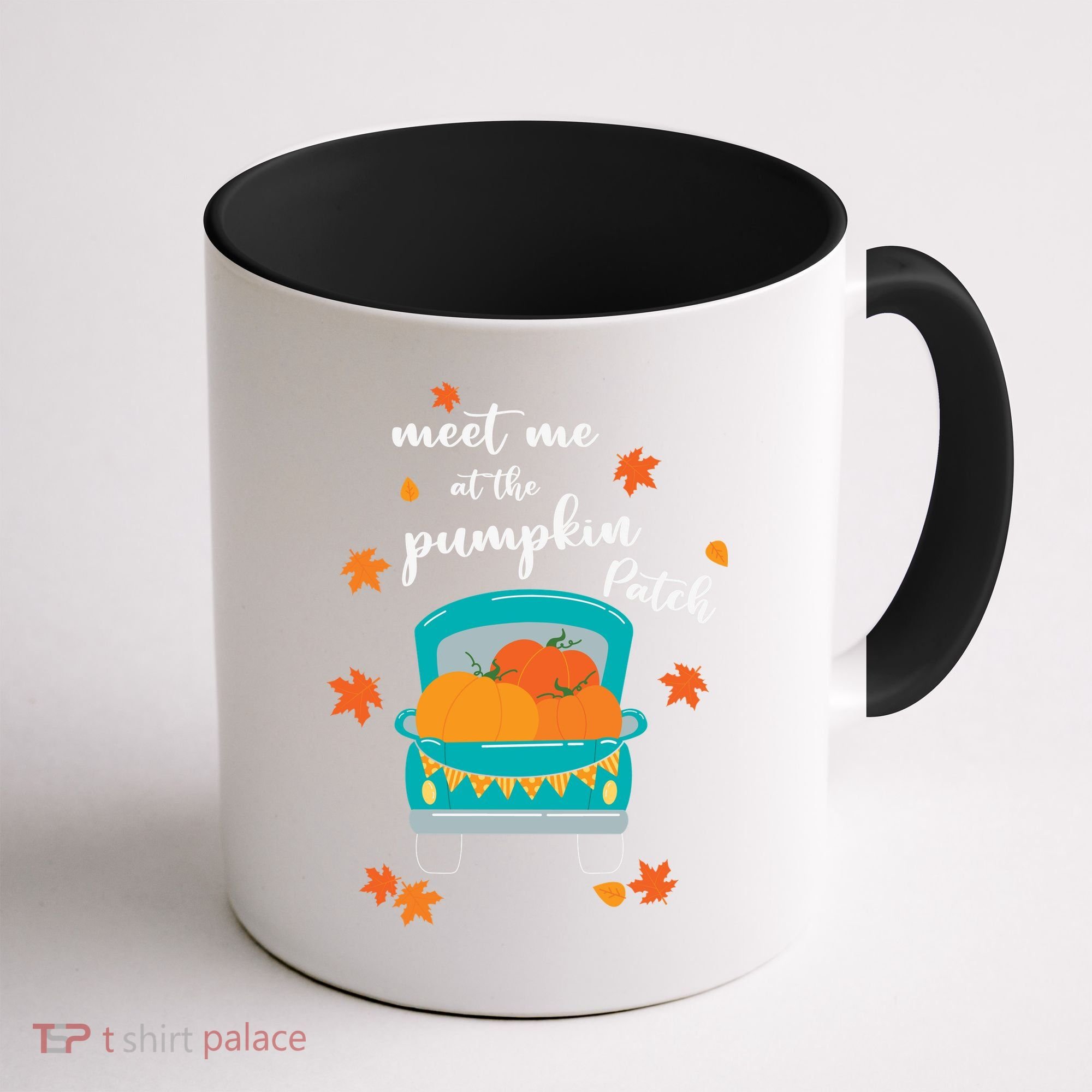 Meet Me At Pumpkin Patch Thanksgiving Truck Coffee Mug