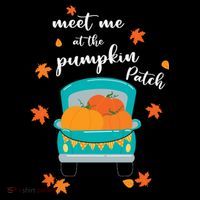 Meet Me At Pumpkin Patch Thanksgiving Truck Coffee Mug thumb 5
