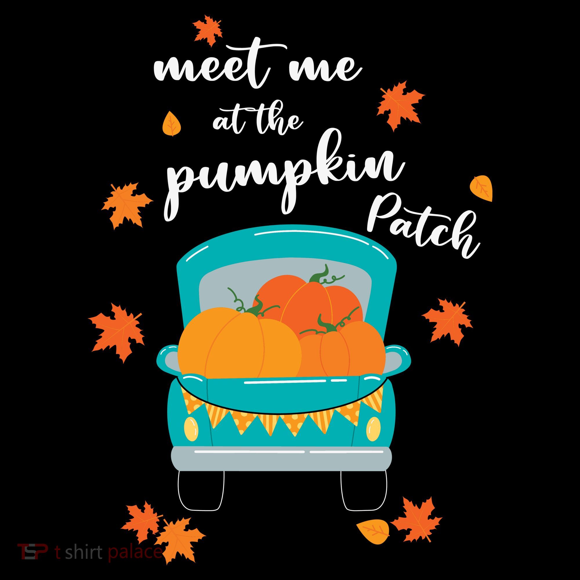 Meet Me At Pumpkin Patch Thanksgiving Truck Coffee Mug