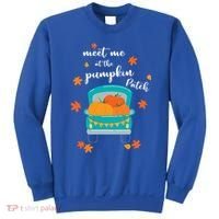 Meet Me At Pumpkin Patch Thanksgiving Truck Sweatshirt thumb 0