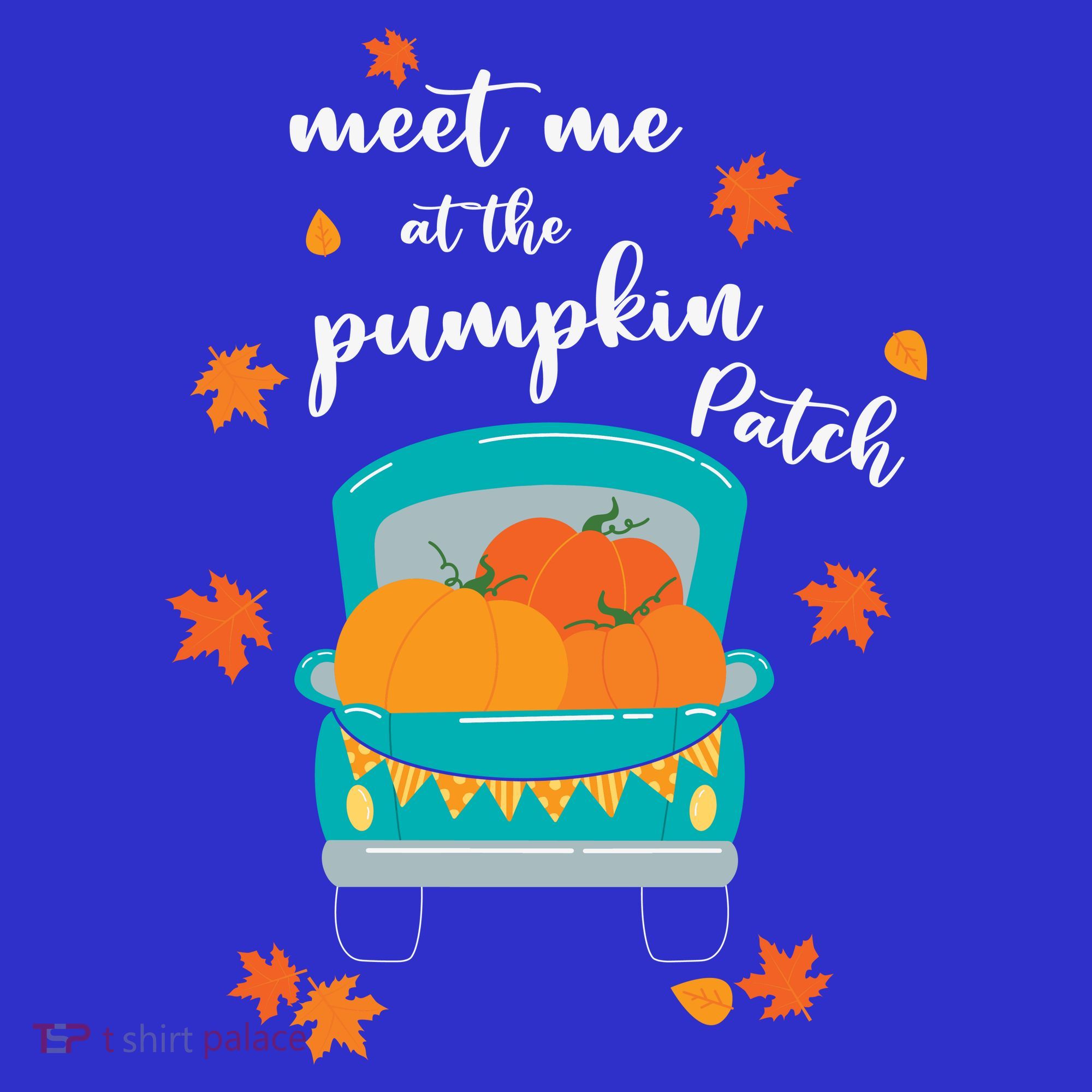 Meet Me At Pumpkin Patch Thanksgiving Truck Women's Tank Top