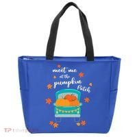 Meet Me At Pumpkin Patch Thanksgiving Truck Tote Bag thumb 0