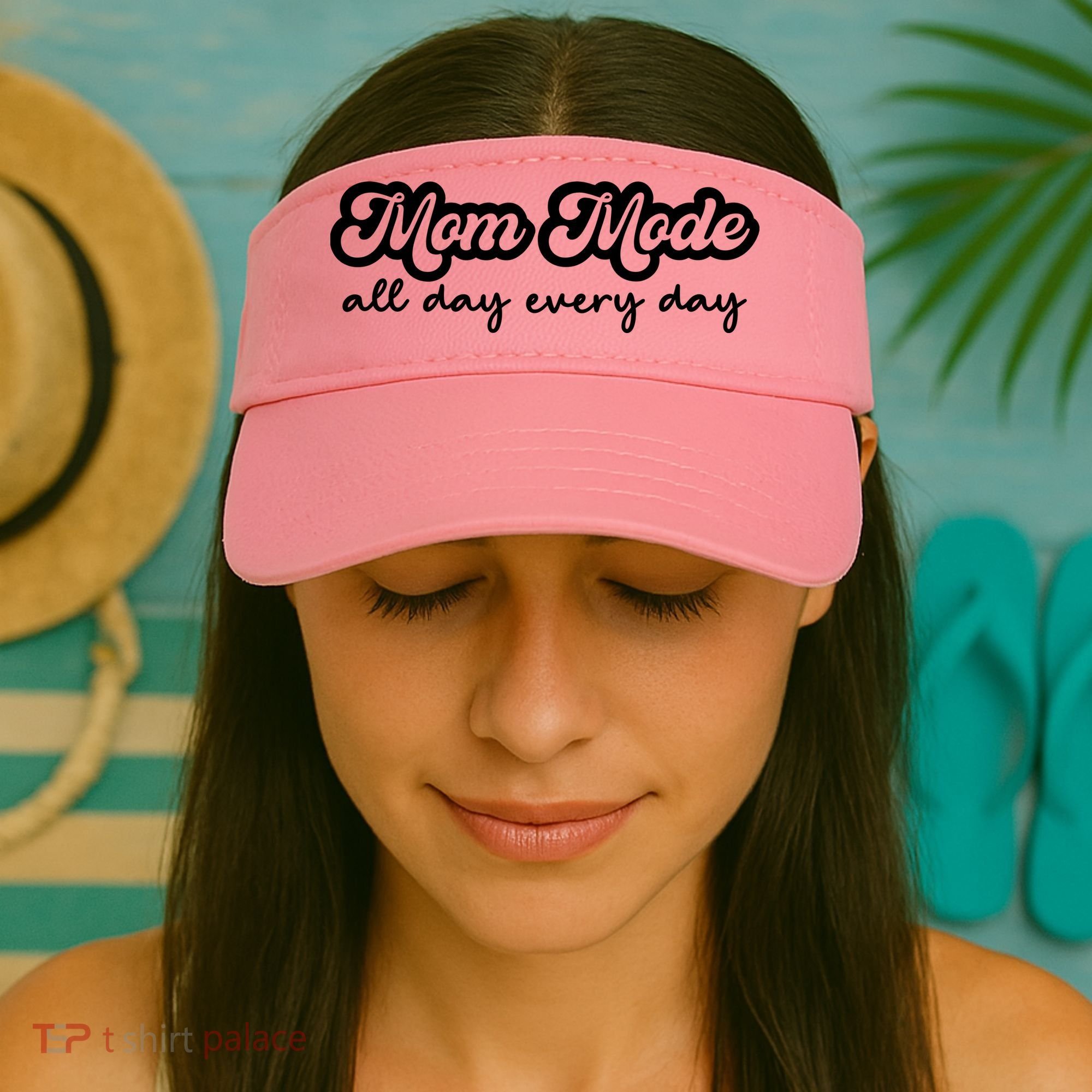 Mom Made All Day Every Day Visor