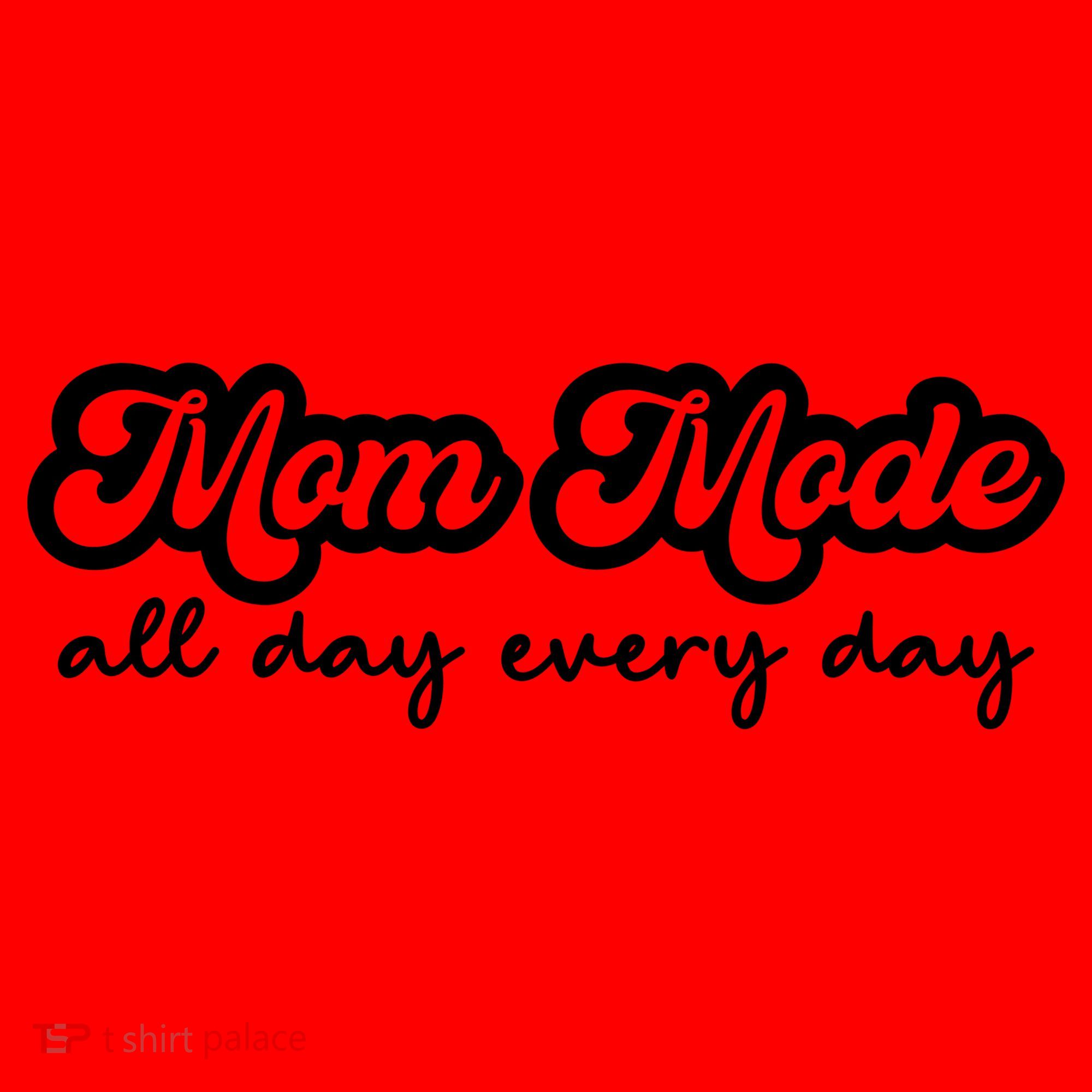 Mom Made All Day Every Day Santa Hat