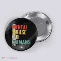 Math Mental Abuse To Humans For Math Teacher Button thumb 0