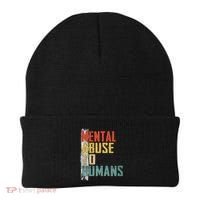 Math Mental Abuse To Humans For Math Teacher Beanie thumb 0
