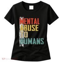 Math Mental Abuse To Humans For Math Teacher Women's T-Shirt thumb 0