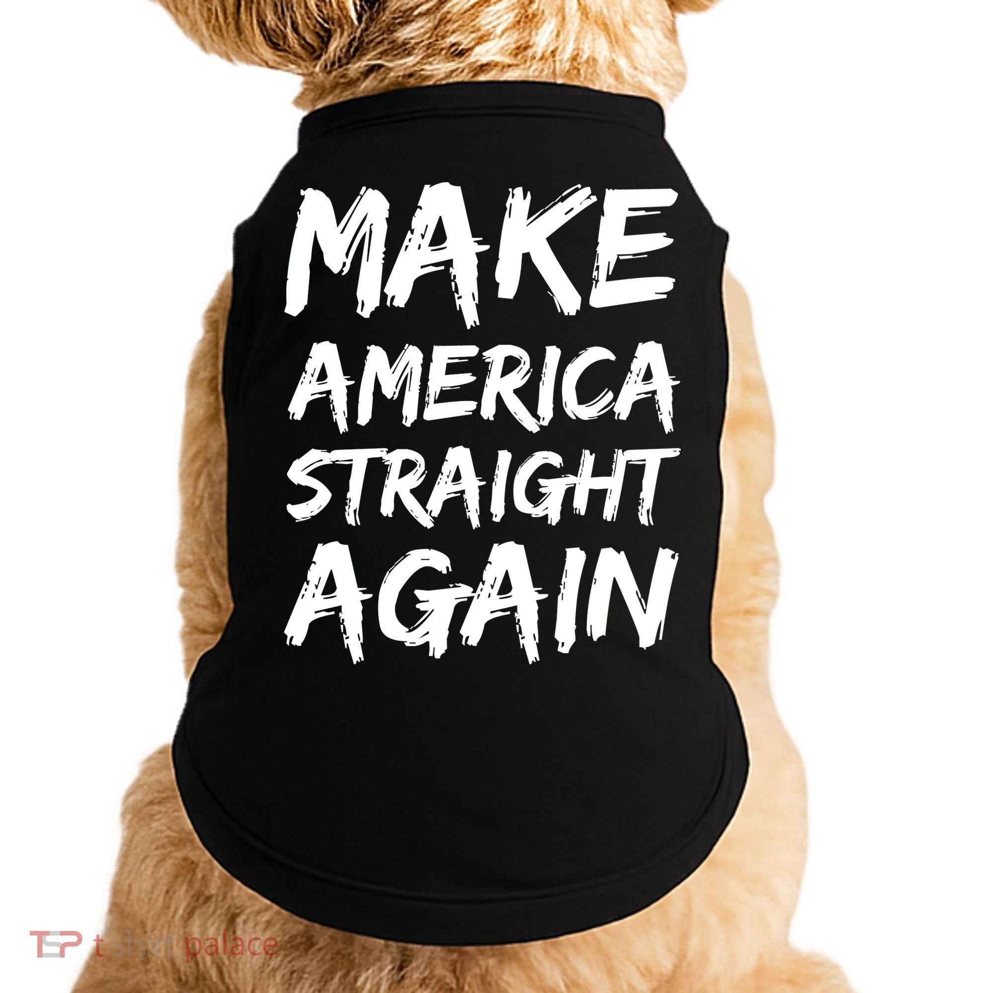 MASA Make America Straight Again Doggie Tank