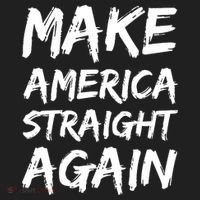 MASA Make America Straight Again Crop Fleece Hoodie thumb 2