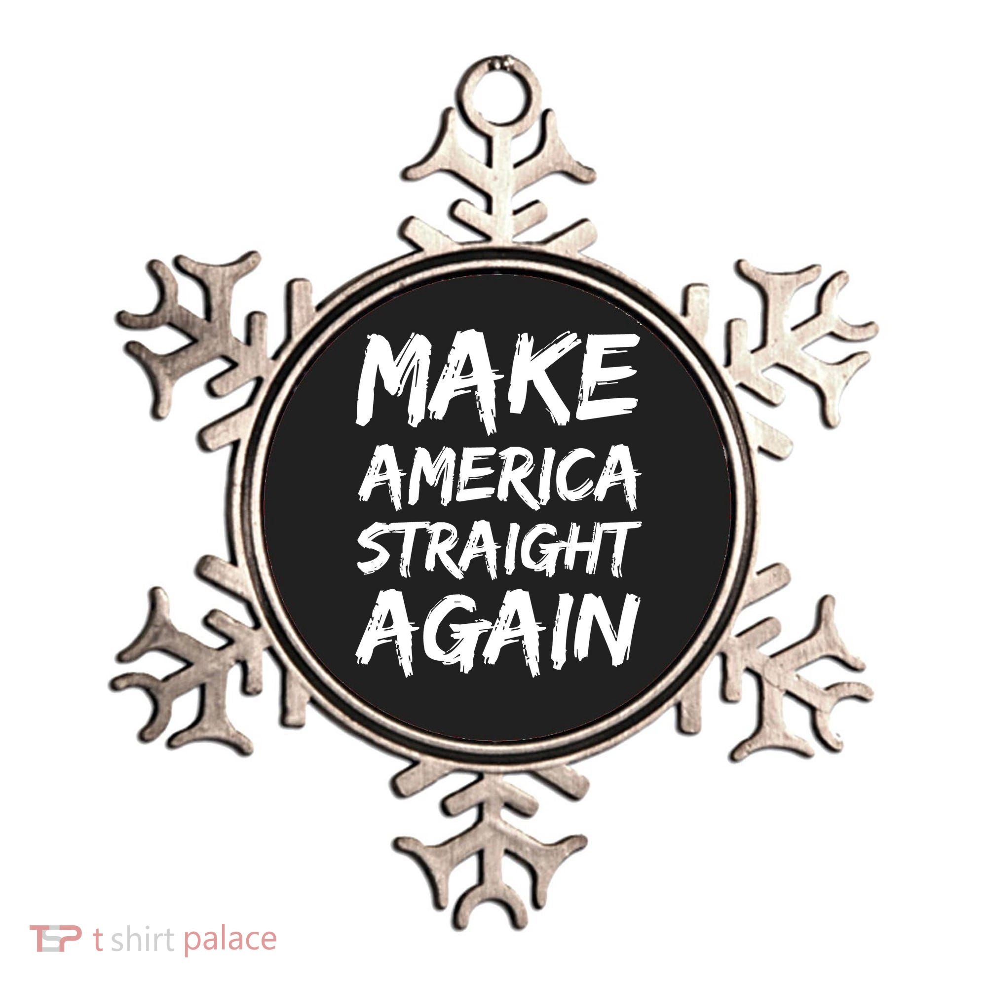 MASA Make America Straight Again Ornament