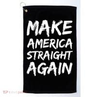 MASA Make America Straight Again Golf Towel thumb 0