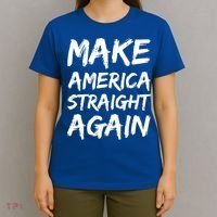 MASA Make America Straight Again T-Shirt thumb 4