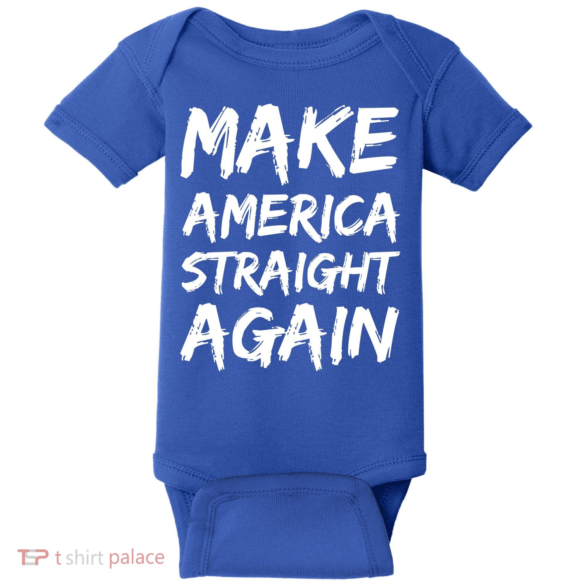 MASA Make America Straight Again Baby Bodysuit