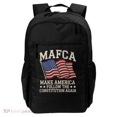 Mafca Make America Follow The Constitution Again Backpack