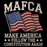 Mafca Make America Follow The Constitution Again Women's Hoodie thumb 2