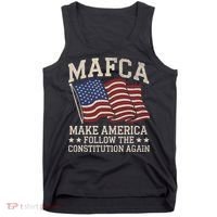 Mafca Make America Follow The Constitution Again Tank Top thumb 0