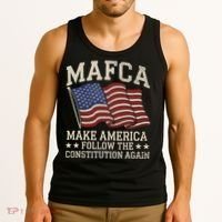 Mafca Make America Follow The Constitution Again Tank Top thumb 3