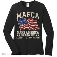 Mafca Make America Follow The Constitution Again Women's Long Sleeve Shirt thumb 0