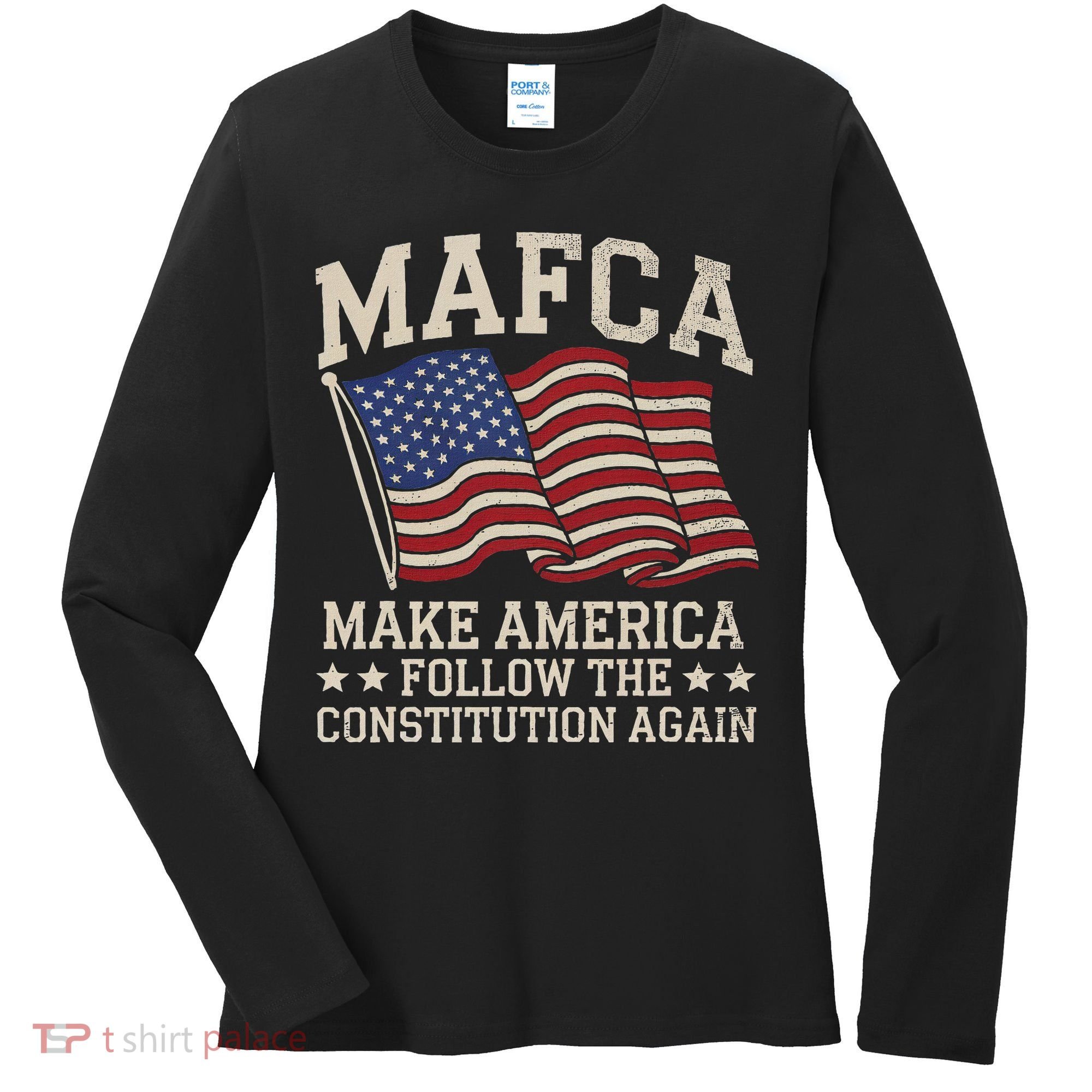 Mafca Make America Follow The Constitution Again Women's Long Sleeve Shirt