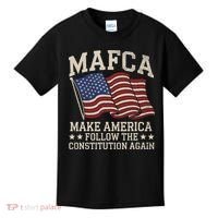 Mafca Make America Follow The Constitution Again Kids T-Shirt thumb 0