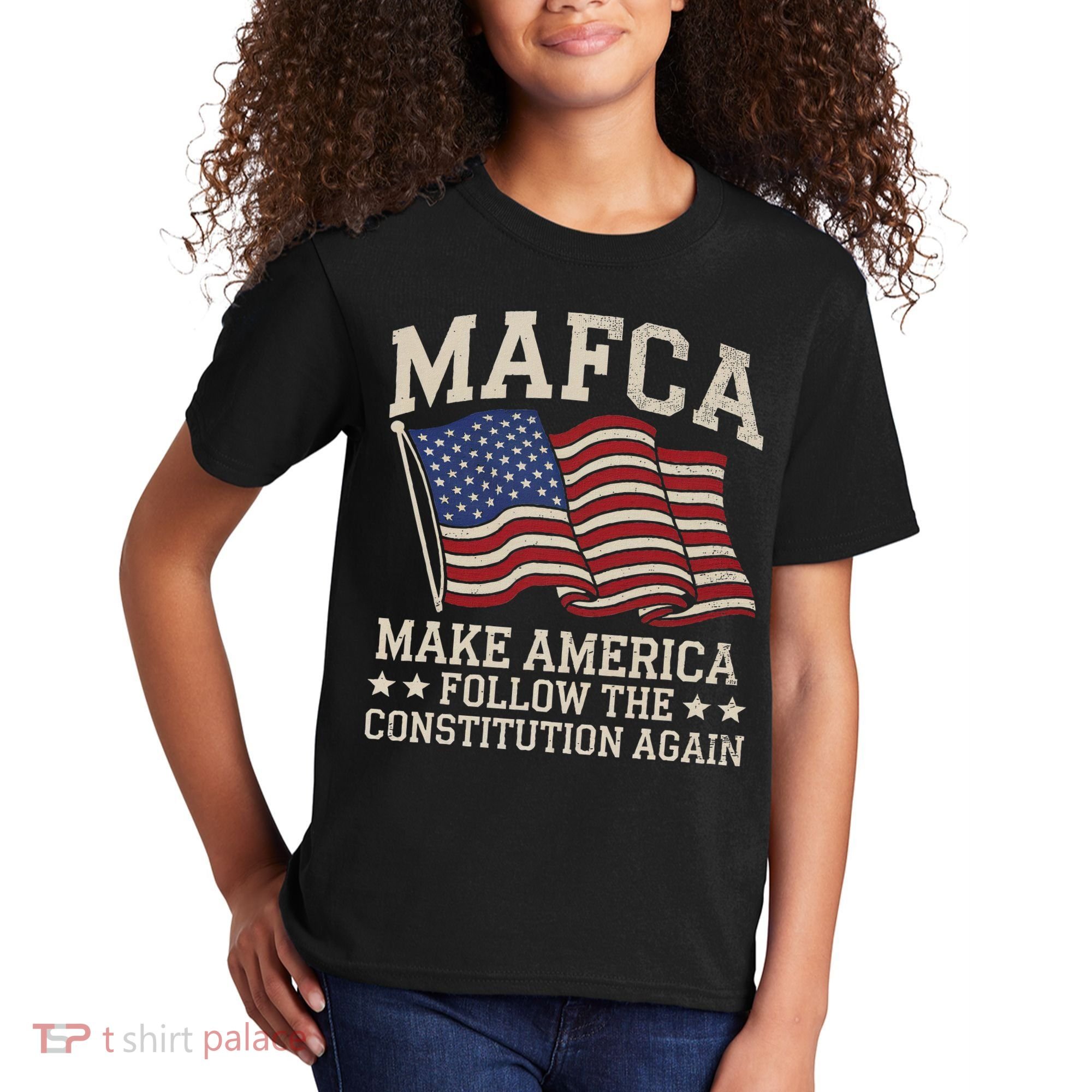 Mafca Make America Follow The Constitution Again Kids T-Shirt