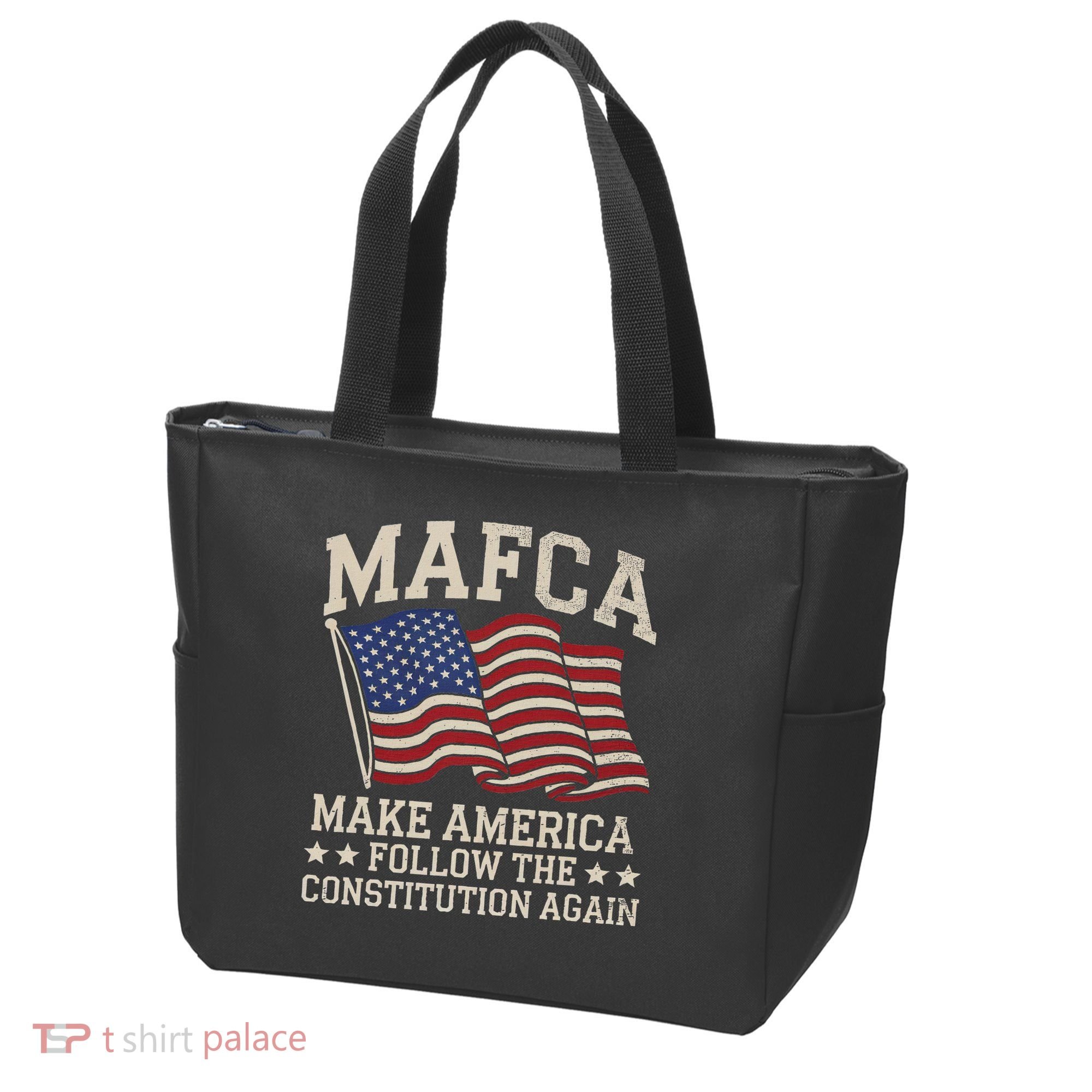 Mafca Make America Follow The Constitution Again Tote Bag