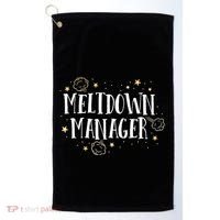 Meltdown Manager After School Daycare Provider Childcare Golf Towel thumb 0