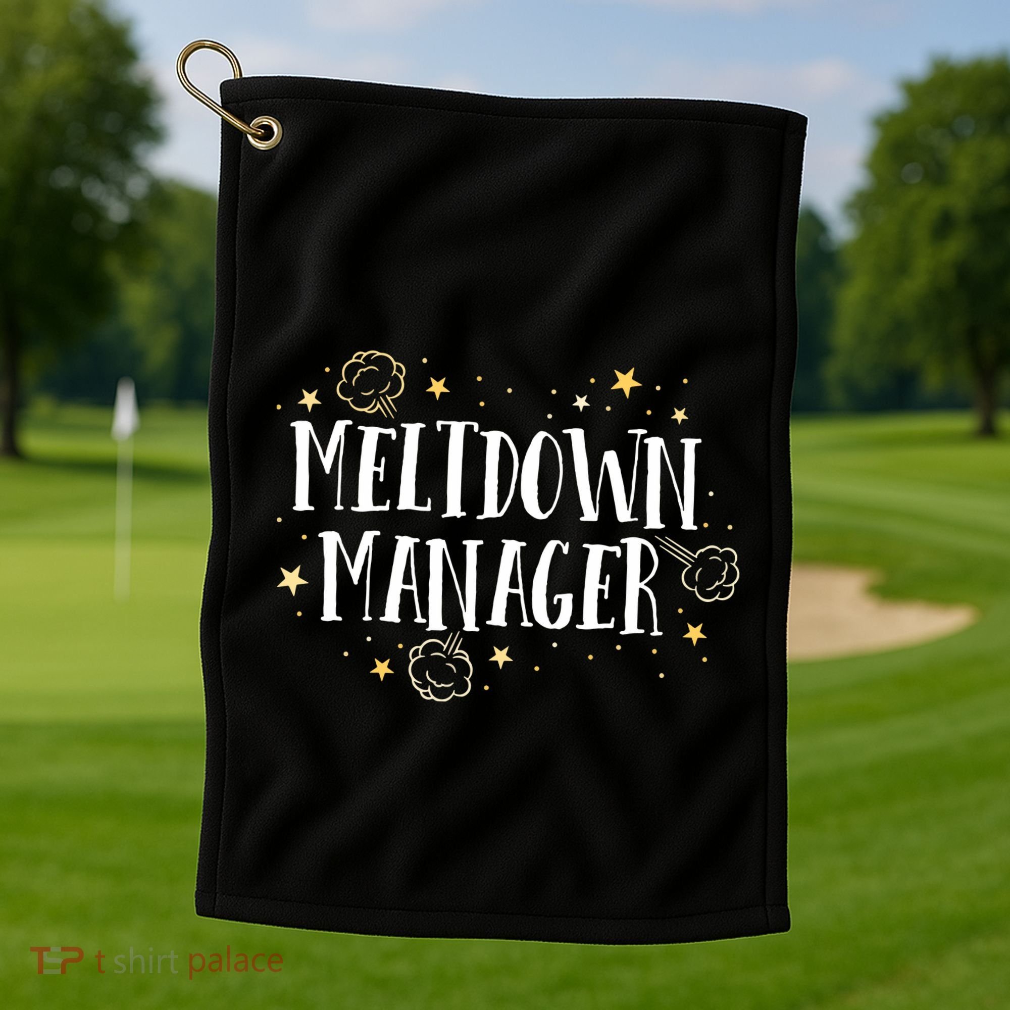 Meltdown Manager After School Daycare Provider Childcare Golf Towel