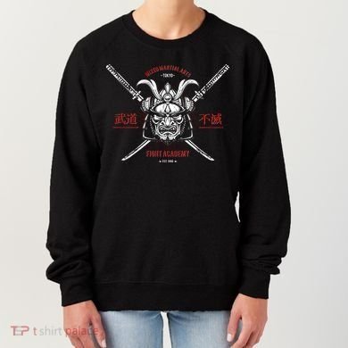 Mixed Martial Arts FIght Academy Samurai Warrior Women's Sweatshirt