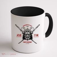 Mixed Martial Arts FIght Academy Samurai Warrior Coffee Mug thumb 1