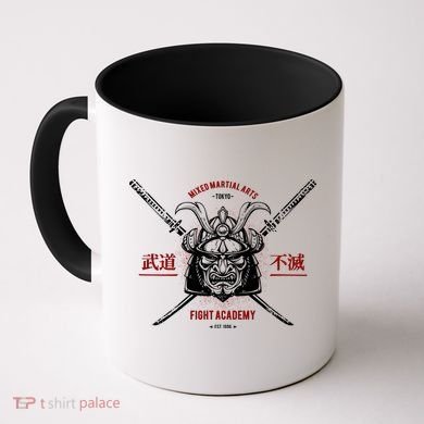 Mixed Martial Arts FIght Academy Samurai Warrior Coffee Mug