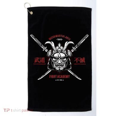 Mixed Martial Arts FIght Academy Samurai Warrior Golf Towel