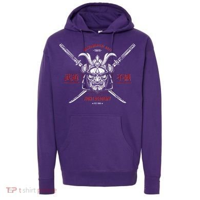 Mixed Martial Arts FIght Academy Samurai Warrior Hoodie