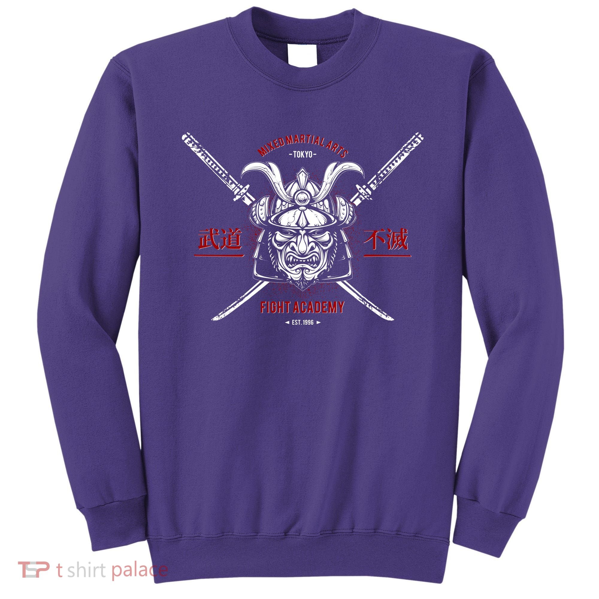 Mixed Martial Arts FIght Academy Samurai Warrior Sweatshirt
