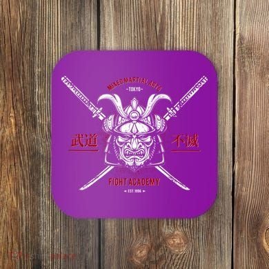 Mixed Martial Arts FIght Academy Samurai Warrior Coaster