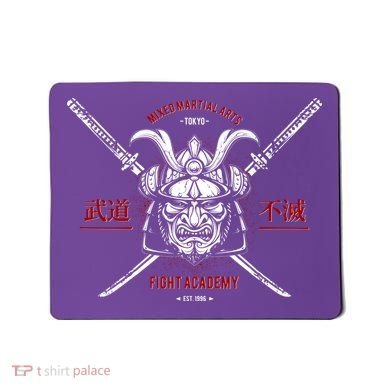 Mixed Martial Arts FIght Academy Samurai Warrior Mousepad