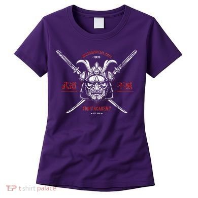 Mixed Martial Arts FIght Academy Samurai Warrior Women's T-Shirt