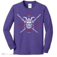 Mixed Martial Arts FIght Academy Samurai Warrior Kids Long Sleeve Shirt thumb 0