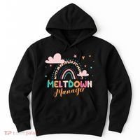 Meltdown Manager After School Daycare Provider Childcare Hoodie thumb 0