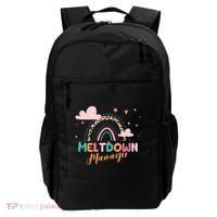 Meltdown Manager After School Daycare Provider Childcare Backpack thumb 0