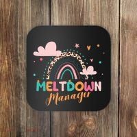 Meltdown Manager After School Daycare Provider Childcare Coaster thumb 0