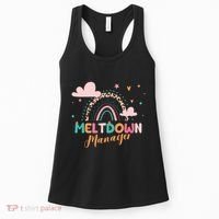 Meltdown Manager After School Daycare Provider Childcare Women's Tank Top thumb 0
