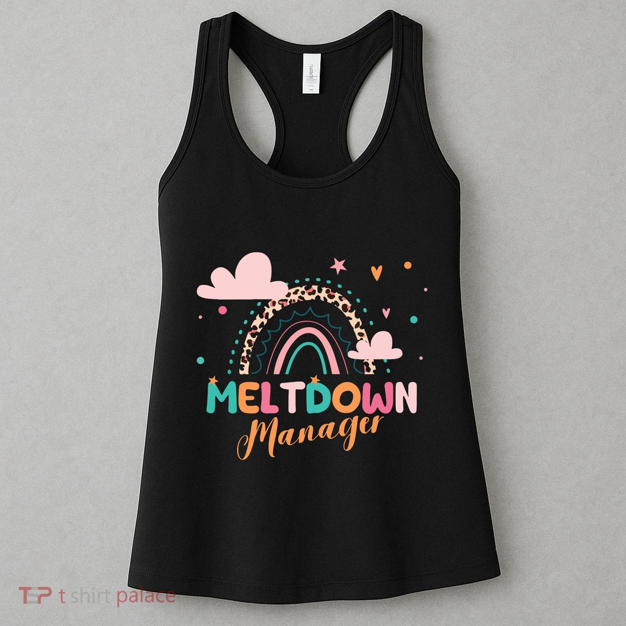 Meltdown Manager After School Daycare Provider Childcare Women's Tank Top