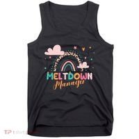 Meltdown Manager After School Daycare Provider Childcare Tank Top thumb 0
