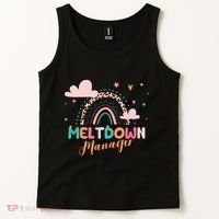 Meltdown Manager After School Daycare Provider Childcare Tank Top thumb 2