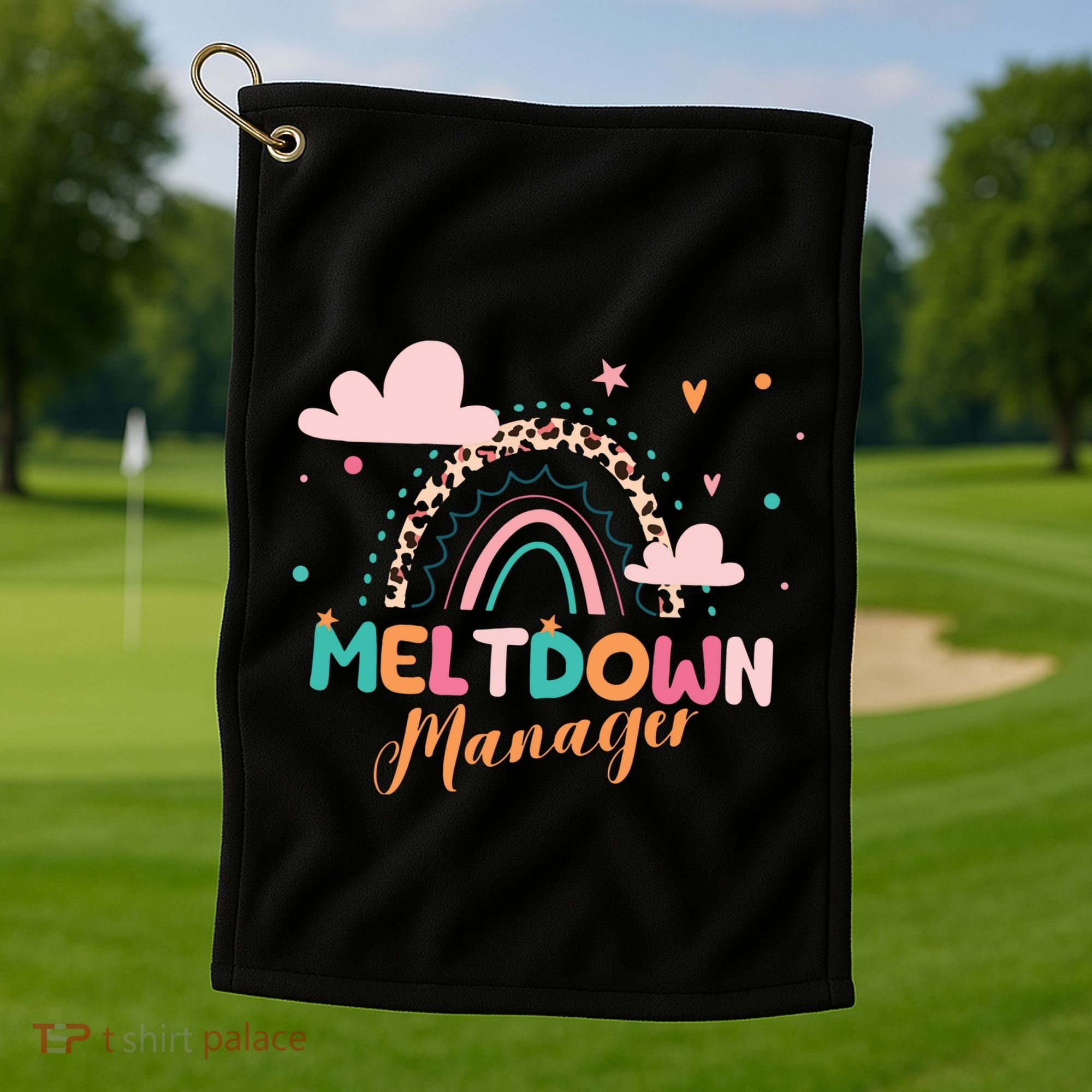 Meltdown Manager After School Daycare Provider Childcare Golf Towel
