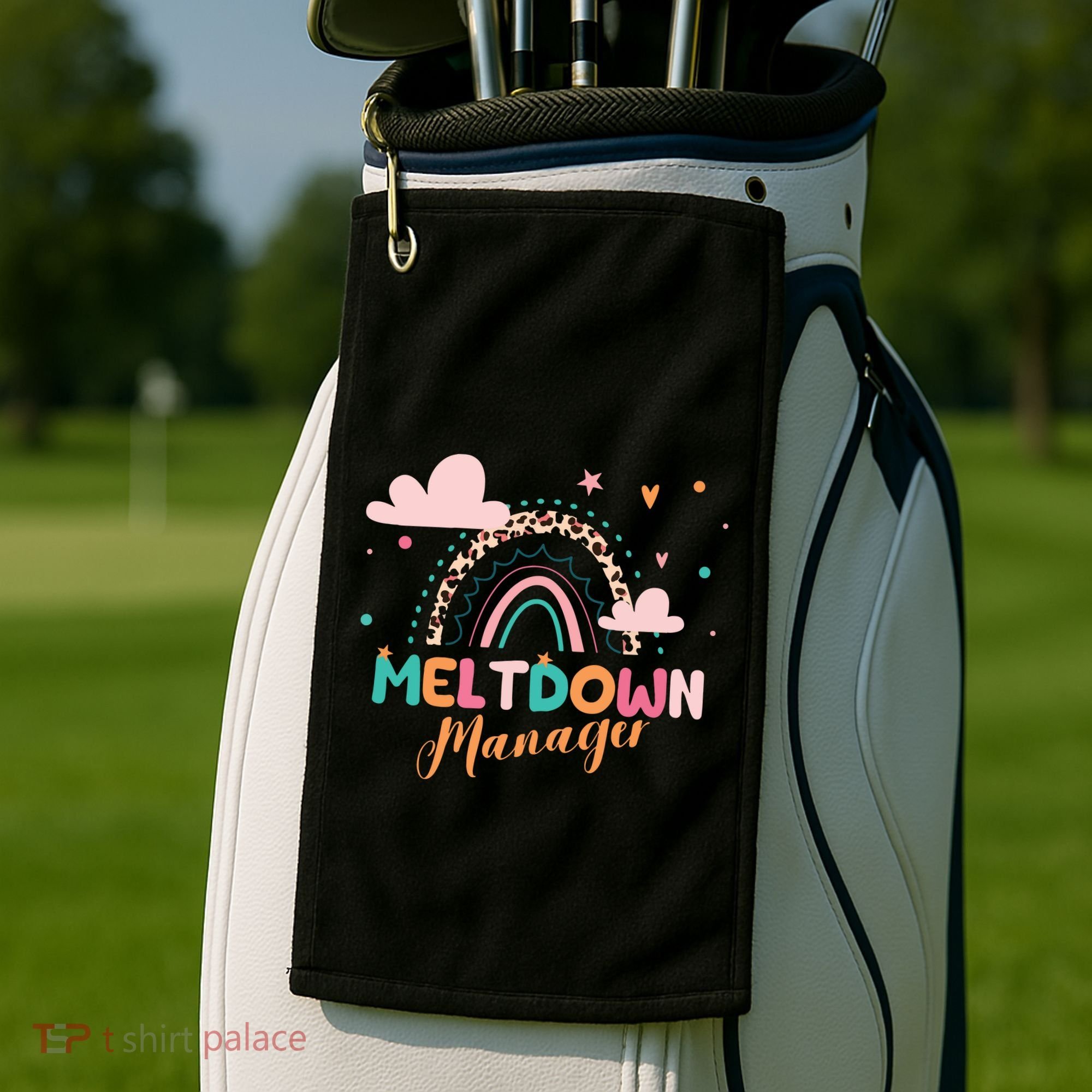 Meltdown Manager After School Daycare Provider Childcare Golf Towel