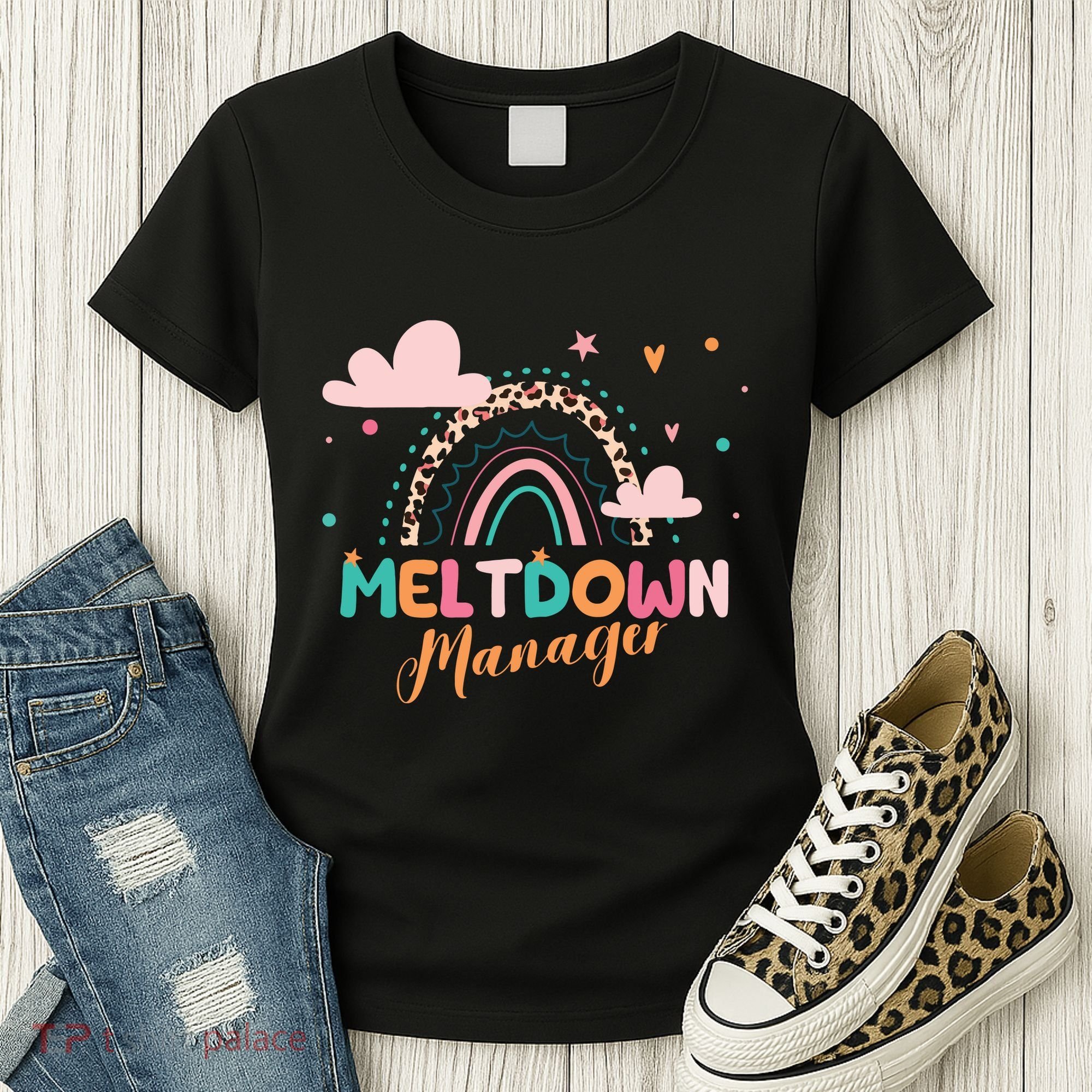 Meltdown Manager After School Daycare Provider Childcare Women's T-Shirt