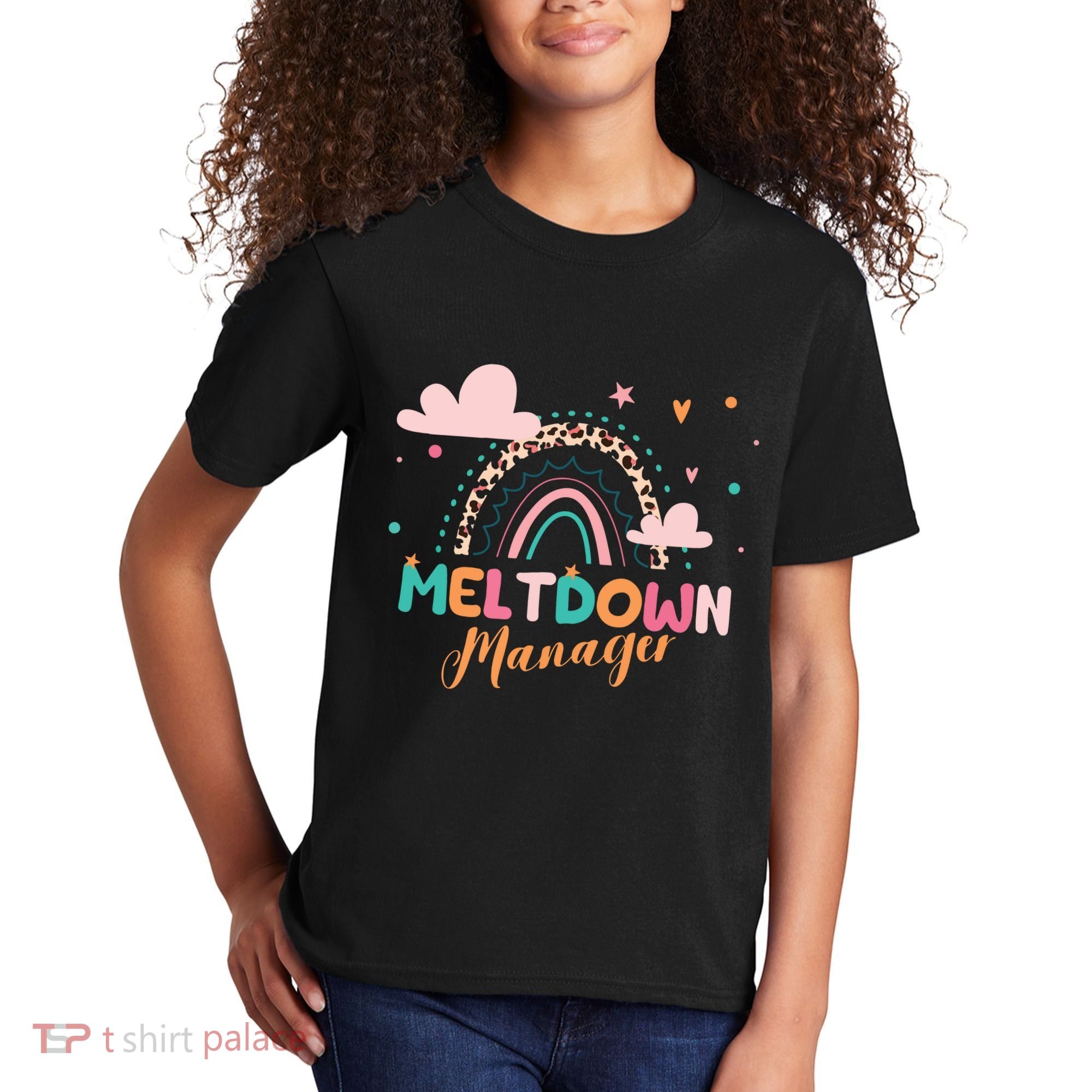 Meltdown Manager After School Daycare Provider Childcare Kids T-Shirt