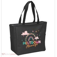 Meltdown Manager After School Daycare Provider Childcare Tote Bag thumb 2